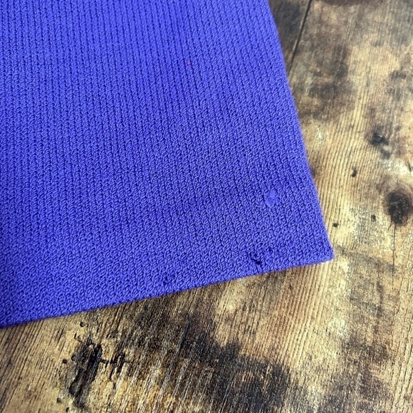 St. John Long Length Button Down Blazer in Purple sz 8 - Picture 5 of 5